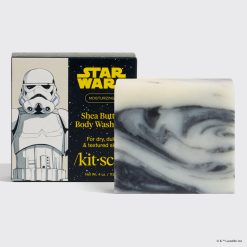 Star Wars? & Kitsch Shea Butter Moisturizing Solid Body Wash - Stormtrooper Swirl