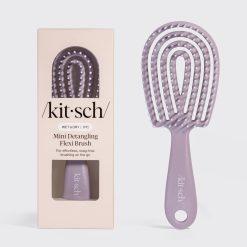 Soft Violet Detangling Flexi Brush - Mini